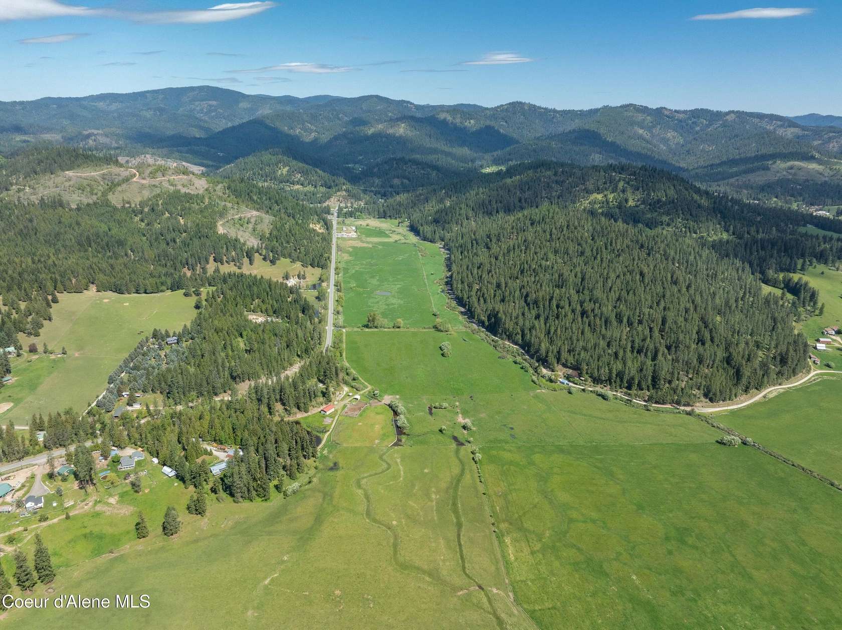 50 Acres of Land with Home for Sale in Cataldo, Idaho