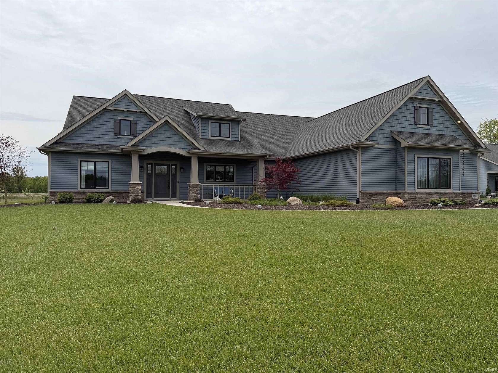7.5 Acres of Land with Home for Sale in Leo, Indiana