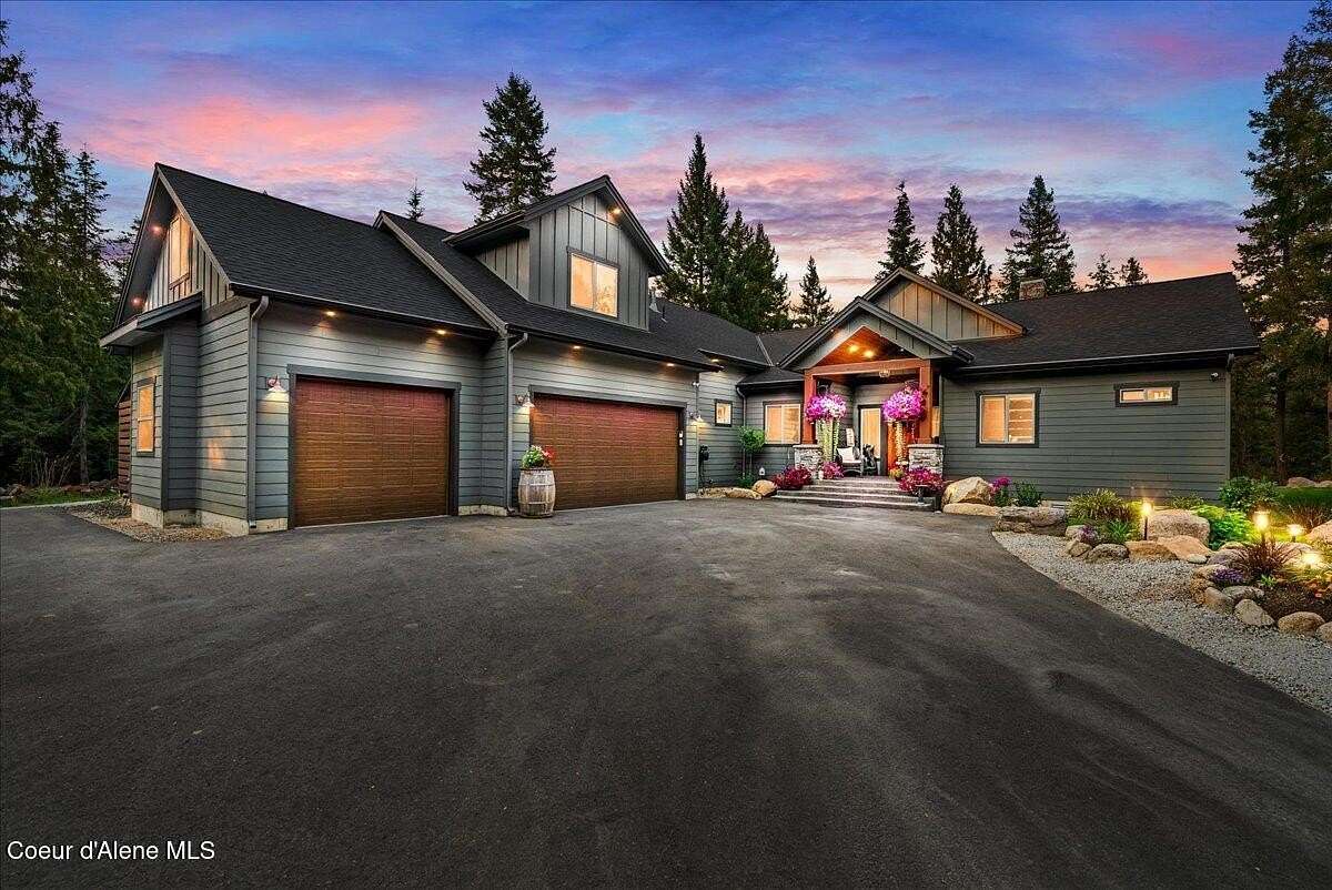 5.19 Acres of Land with Home for Sale in Athol, Idaho