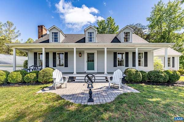 6.6 Acres of Land with Home for Sale in Barboursville, Virginia