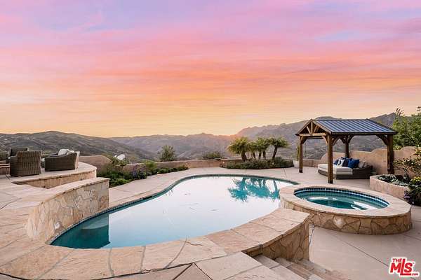 9.86 Acres of Land with Home for Sale in Malibu, California