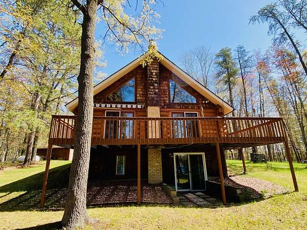 10.3 Acres of Recreational Land with Home for Sale in Spooner, Wisconsin