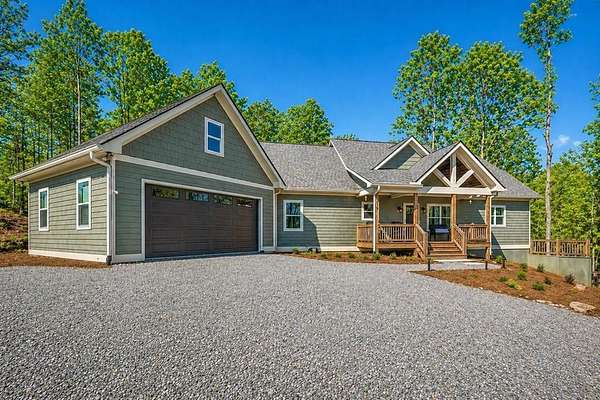 3.7 Acres of Land with Home for Sale in Ellijay, Georgia