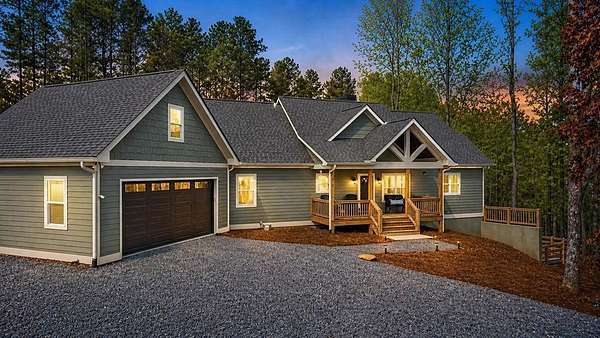 3.7 Acres of Land with Home for Sale in Ellijay, Georgia