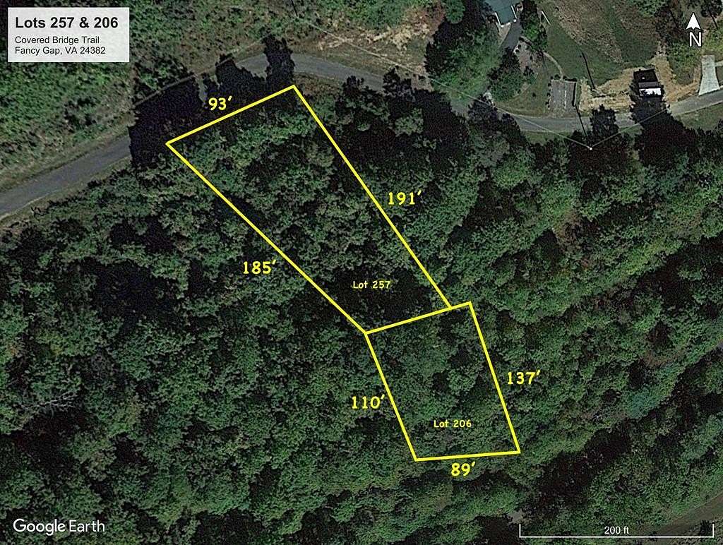 0.55 Acres of Residential Land for Sale in Fancy Gap, Virginia