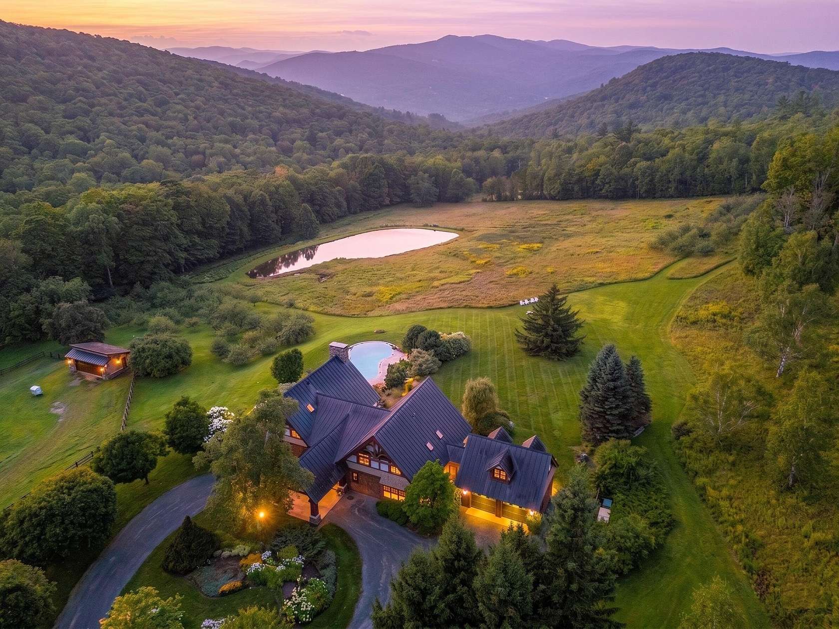 465 Acres of Land with Home for Sale in Woodstock, Vermont