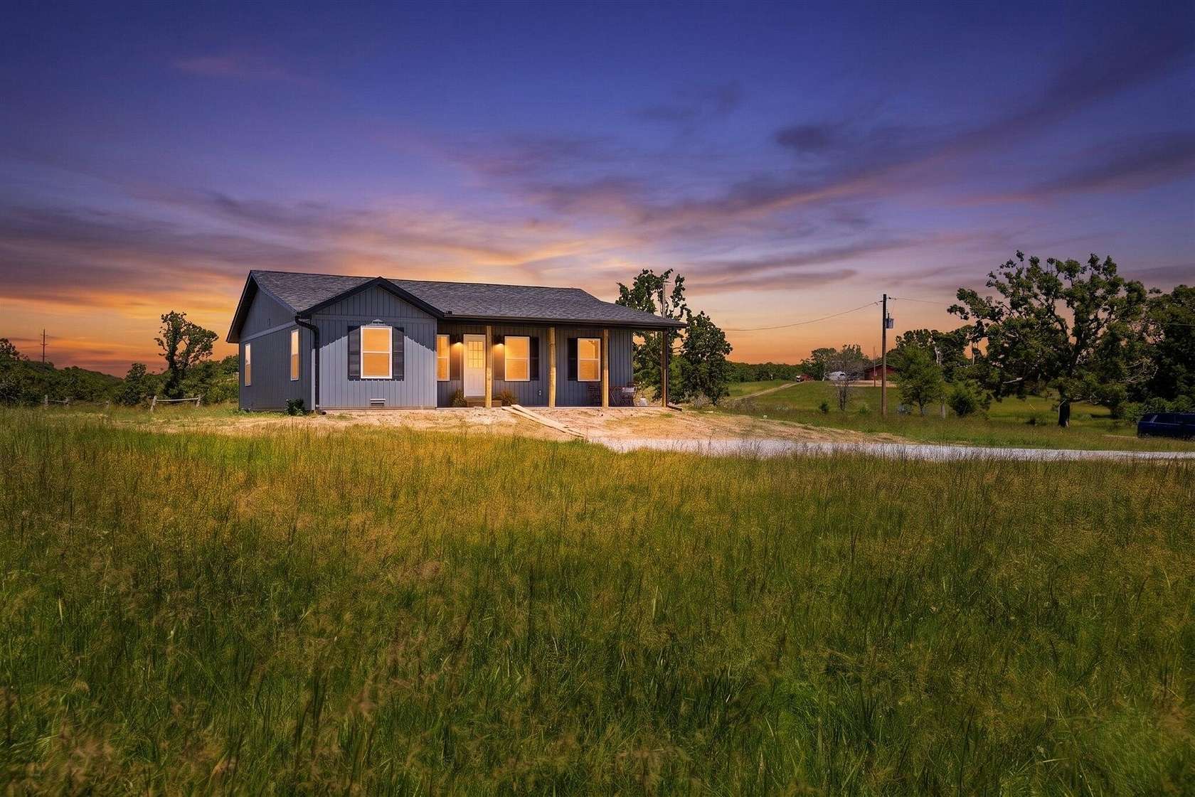 8.3 Acres of Land with Home for Sale in Mansfield, Missouri