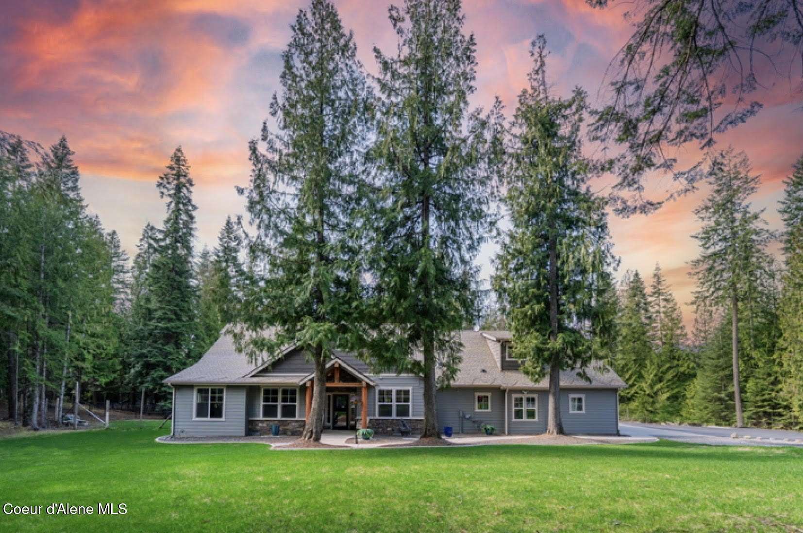 4.16 Acres of Land with Home for Sale in Rathdrum, Idaho
