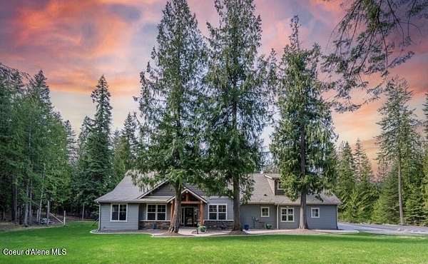 4.16 Acres of Land with Home for Sale in Rathdrum, Idaho