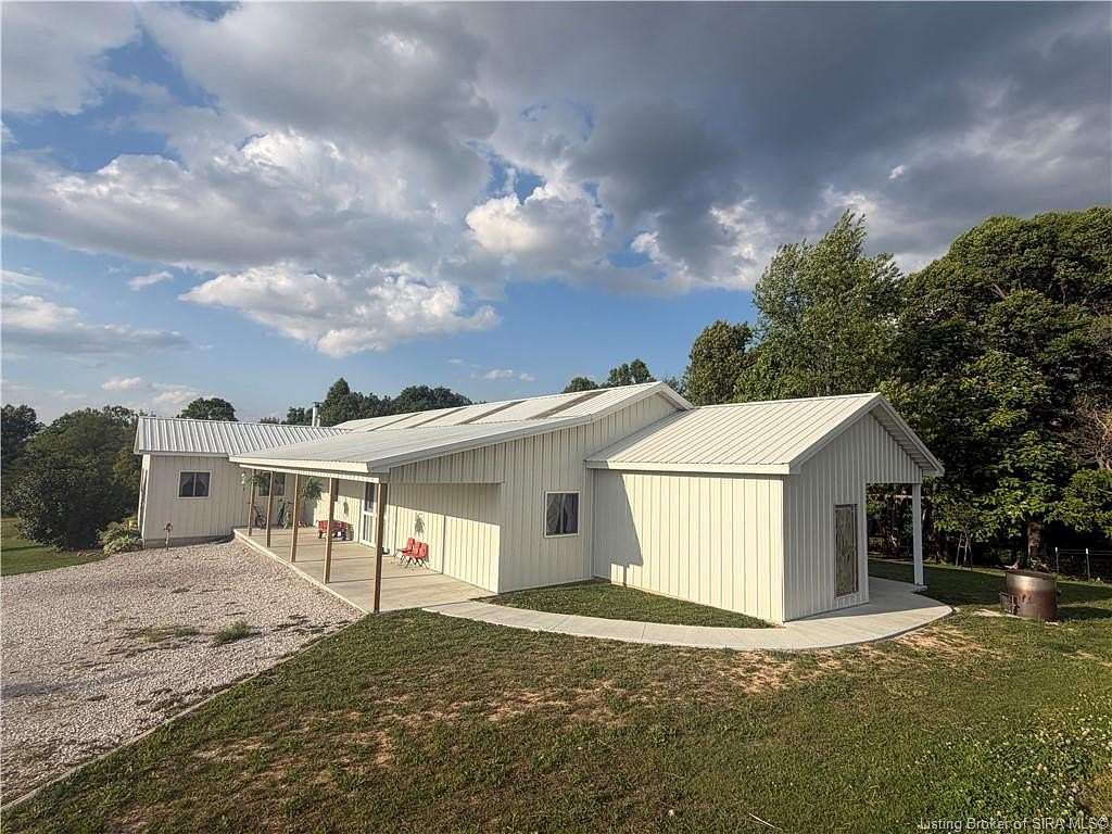 21 Acres of Land with Home for Sale in Salem, Indiana