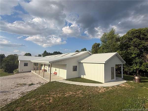21 Acres of Land with Home for Sale in Salem, Indiana