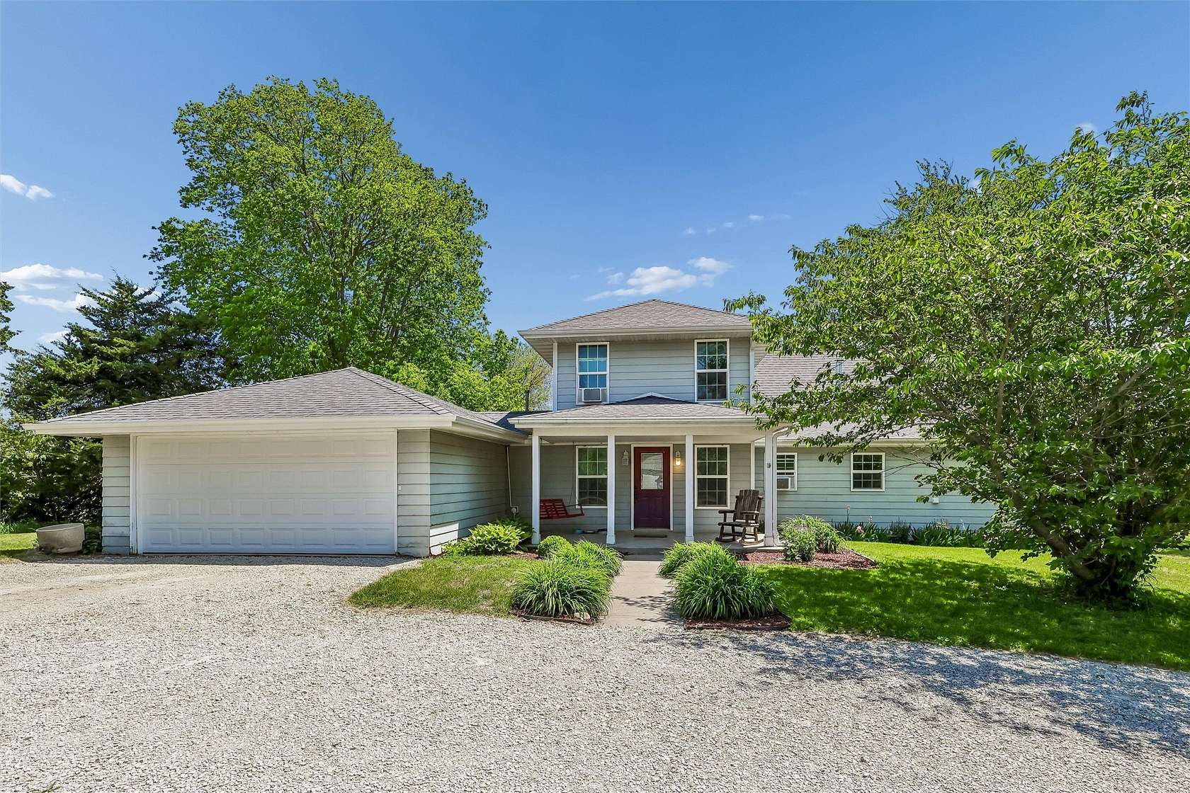 3 Acres of Land with Home for Sale in Winterset, Iowa
