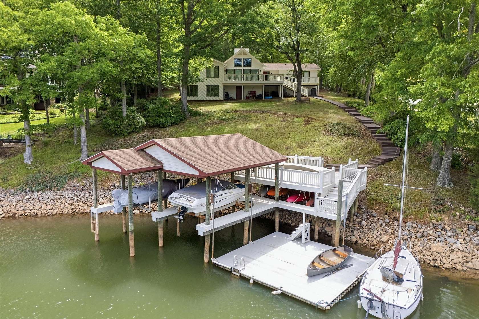 1.74 Acres of Land with Home for Sale in Wirtz, Virginia