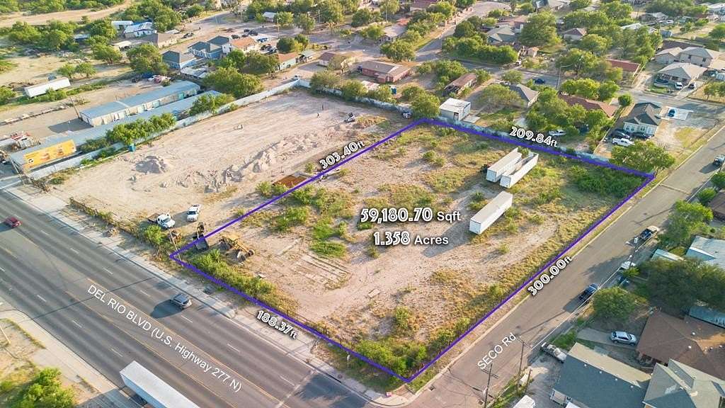 1.36 Acres of Commercial Land for Lease in Eagle Pass, Texas
