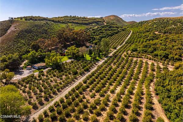 433 Acres of Agricultural Land with Home for Sale in Somis, California