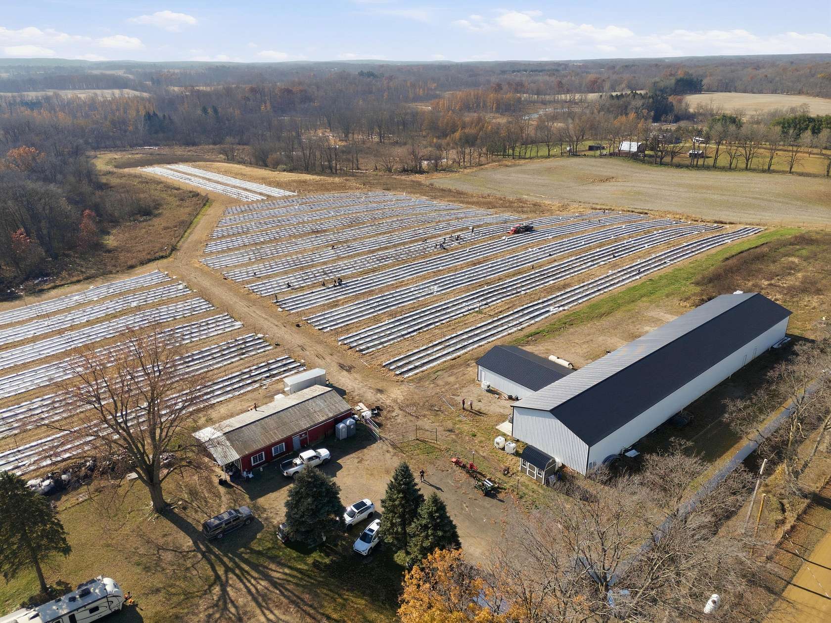 90 Acres of Improved Land for Sale in Marcellus, Michigan