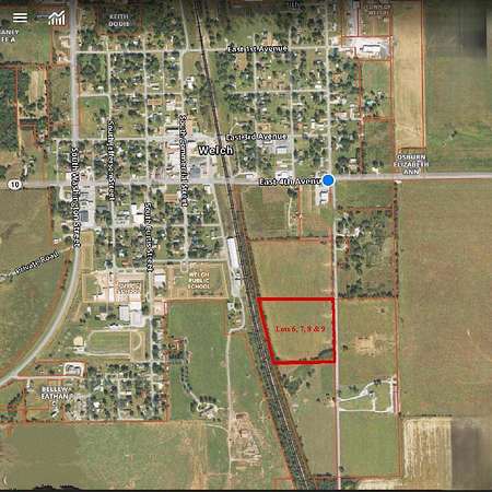 10.7 Acres of Land for Sale in Welch, Oklahoma