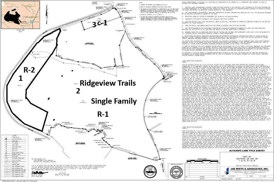 40 Acres of Land for Sale in Maumelle, Arkansas