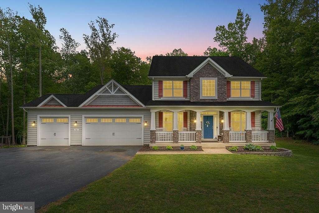 6.63 Acres of Land with Home for Sale in Stafford, Virginia