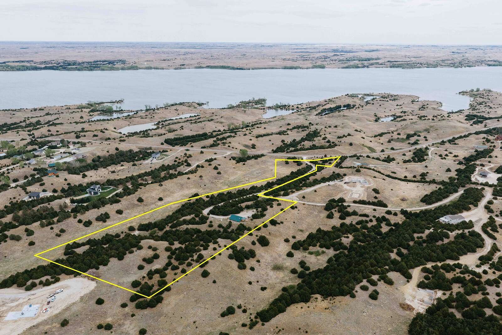 14.2 Acres of Recreational Land with Home for Sale in Burwell, Nebraska