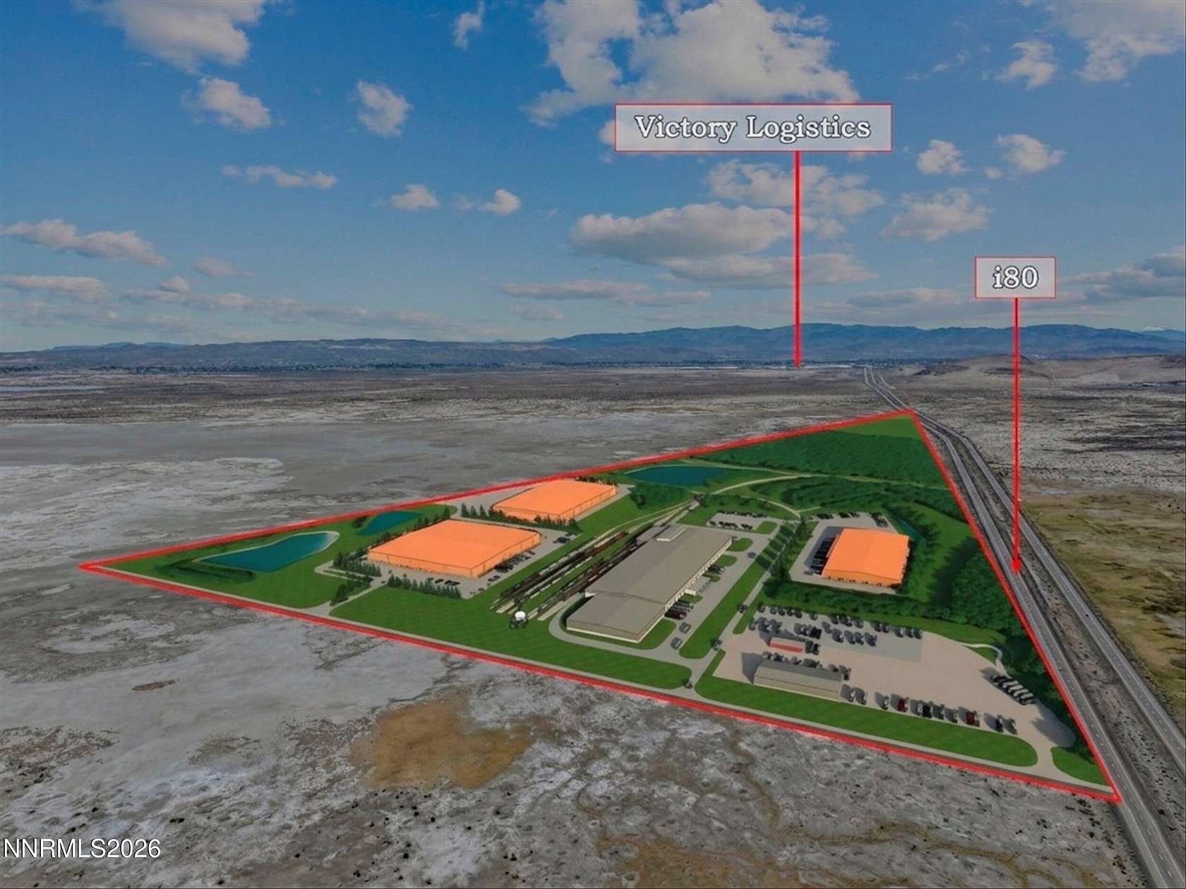 181 Acres of Mixed-Use Land for Sale in Fernley, Nevada