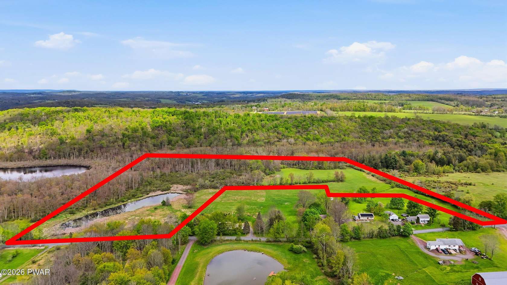 22 Acres of Agricultural & Residential Land for Sale in Honesdale, Pennsylvania