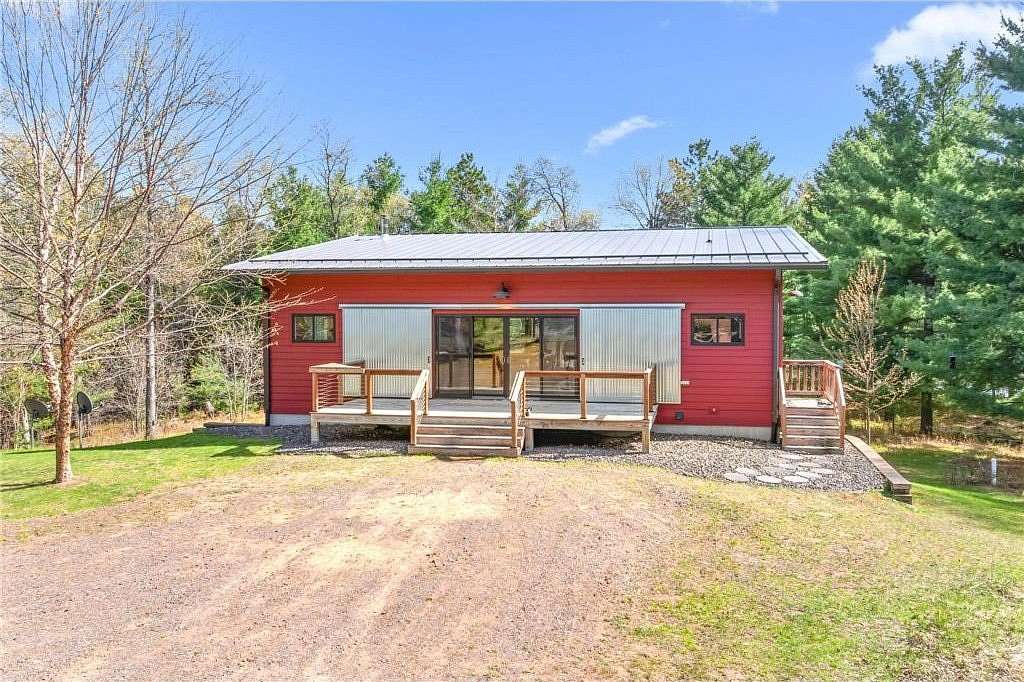 3 Acres of Land with Home for Sale in Webb Lake, Wisconsin
