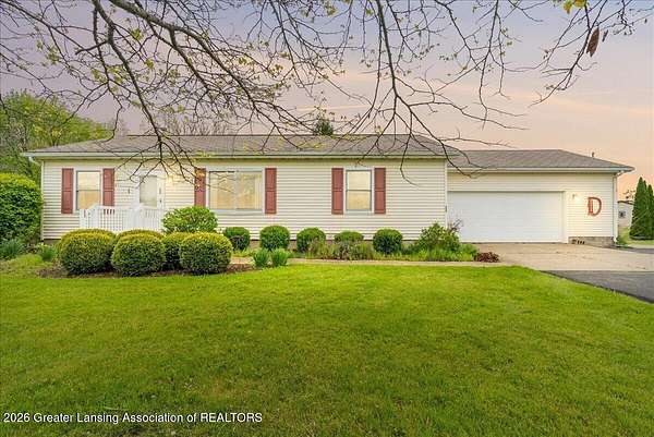 1.62 Acres of Land with Home for Sale in Eaton Rapids, Michigan