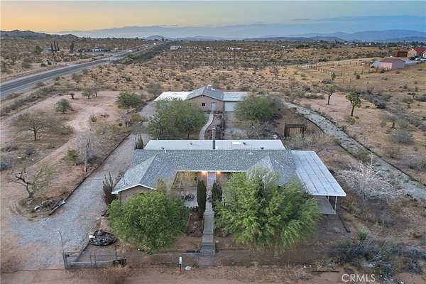 4.75 Acres of Land with Home for Sale in Yucca Valley, California