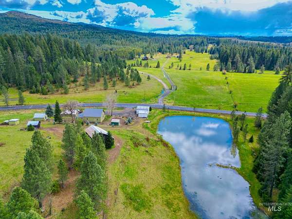 9.31 Acres of Land with Home for Sale in Kamiah, Idaho