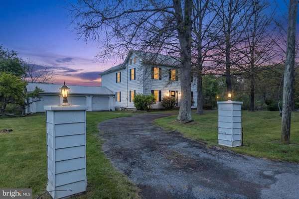 5.84 Acres of Land with Home for Sale in Berkeley Springs, West Virginia
