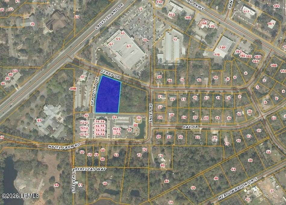 2.7 Acres of Commercial Land for Sale in Beaufort, South Carolina