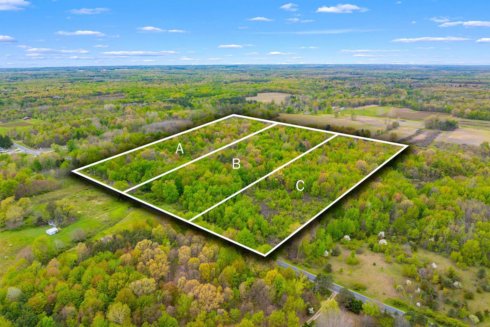 10 Acres of Recreational & Residential Land for Sale in Grand Junction, Michigan