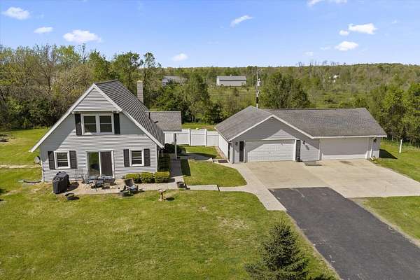 4.85 Acres of Land with Home for Sale in Edwardsburg, Michigan