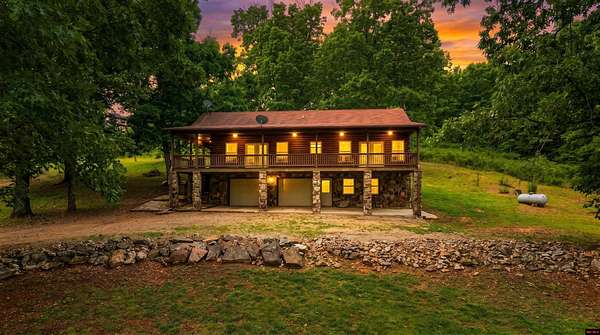 5.35 Acres of Land with Home for Sale in Mammoth Spring, Arkansas