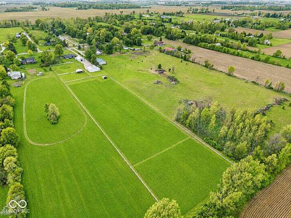 6.28 Acres of Land with Home for Sale in Pittsboro, Indiana