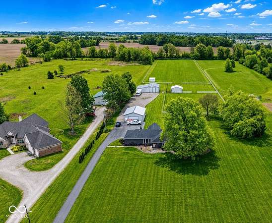 6.28 Acres of Land with Home for Sale in Pittsboro, Indiana
