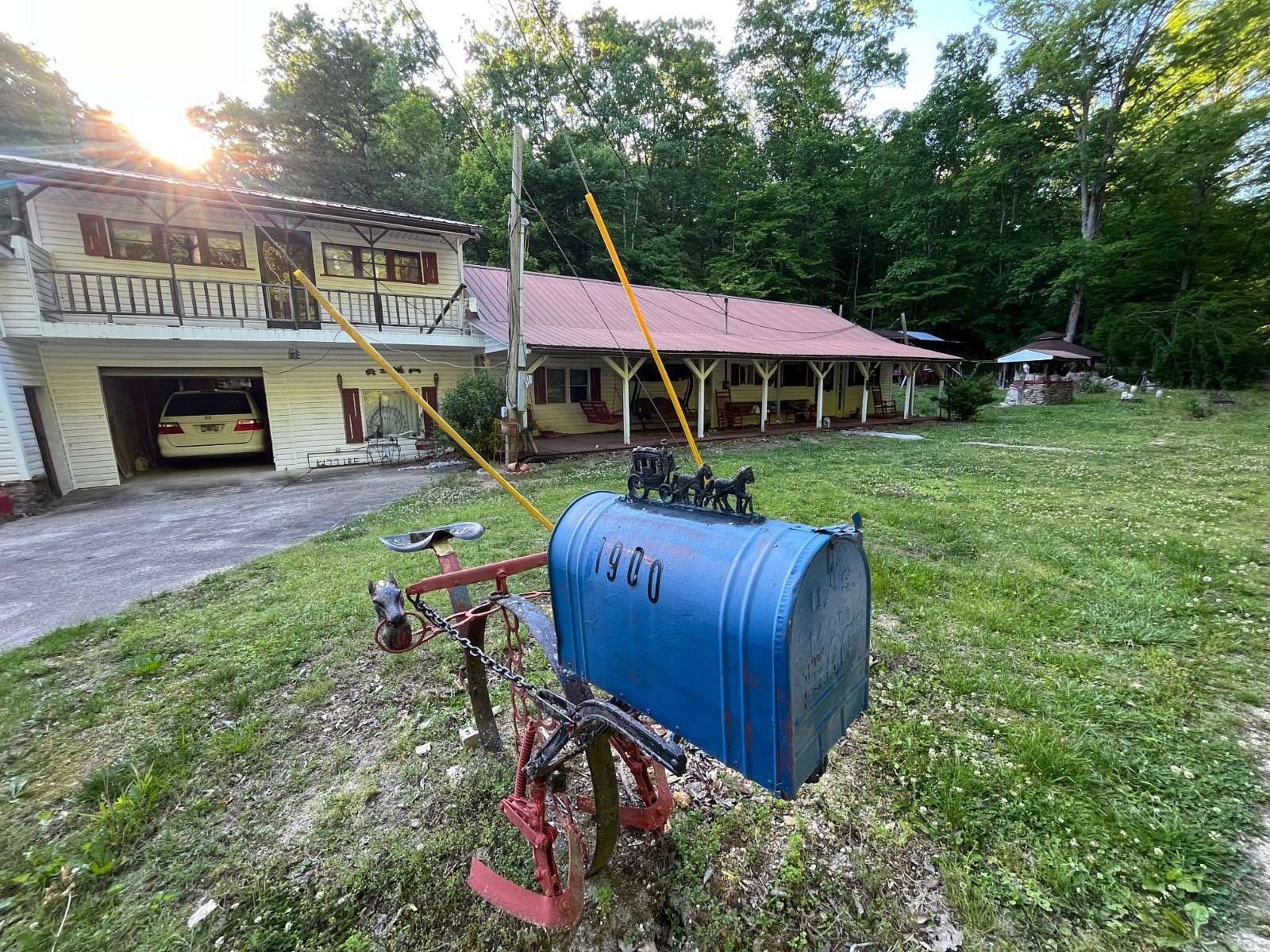 9.7 Acres of Land with Home for Sale in Waynesboro, Tennessee