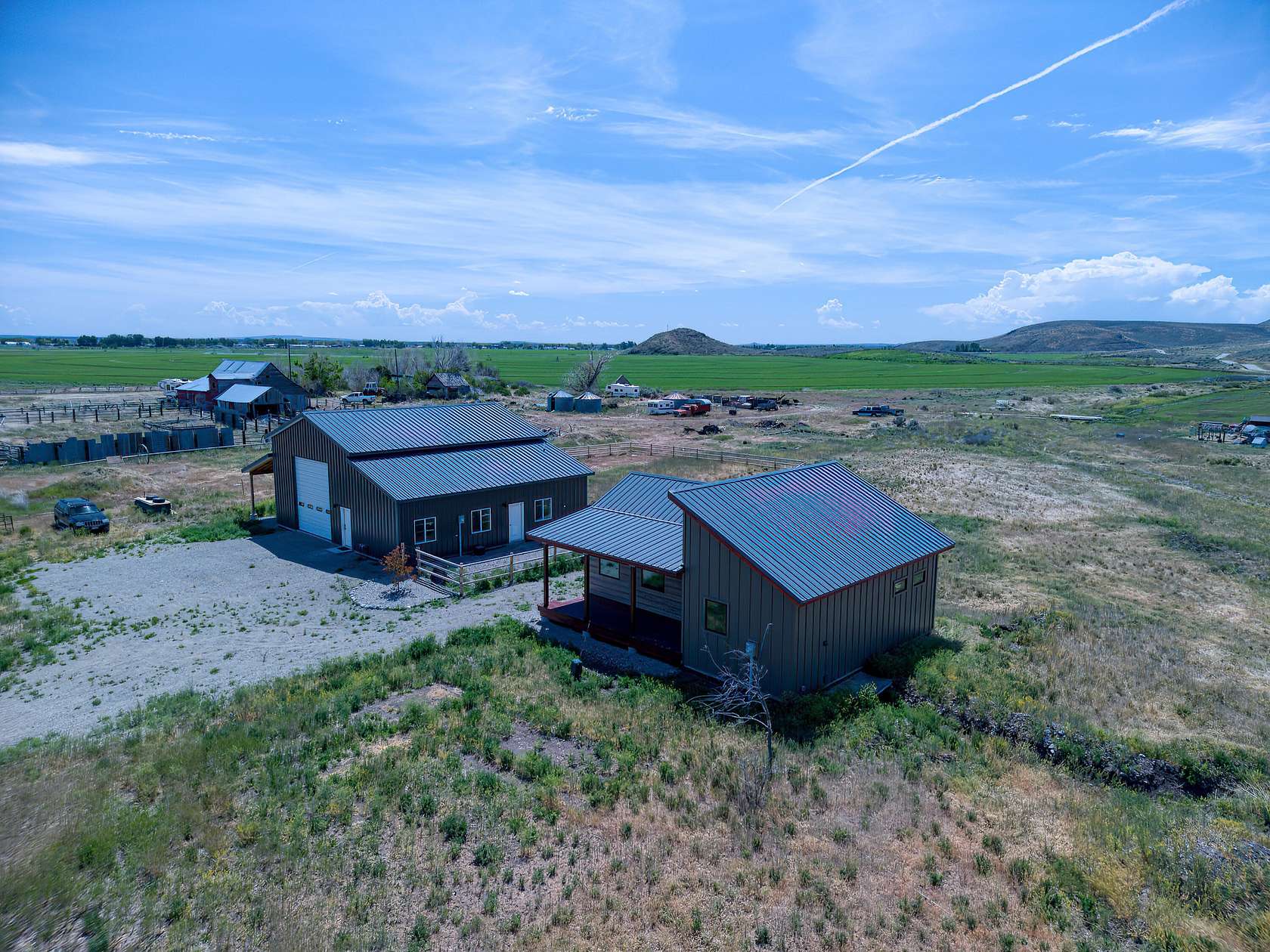 2.5 Acres of Land with Home for Sale in Carey, Idaho