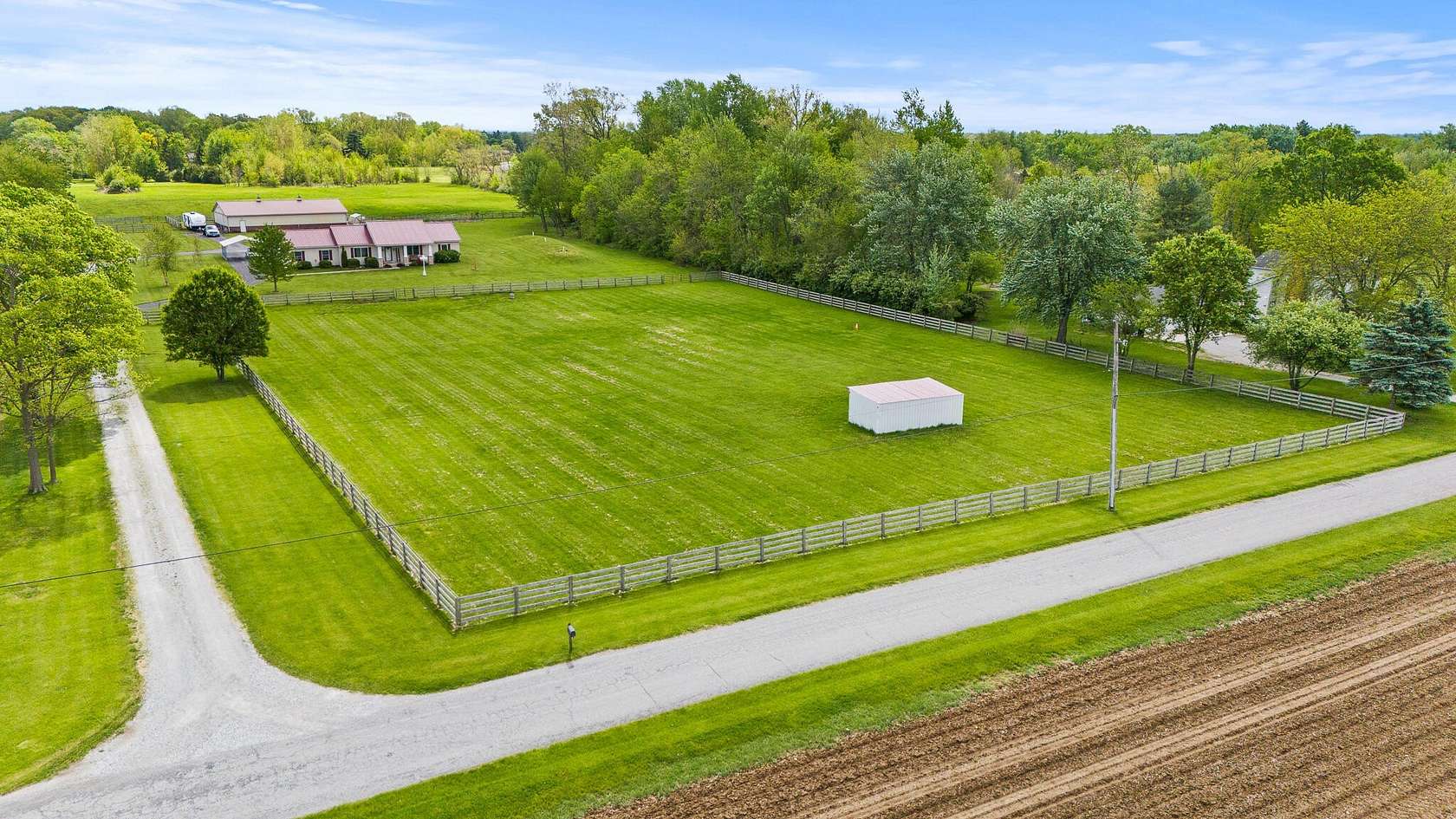 12 Acres of Land with Home for Sale in Springfield, Ohio