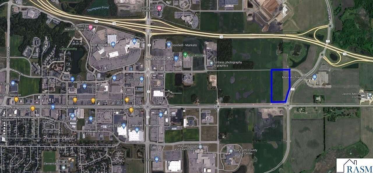 17 Acres of Commercial Land for Sale in Mankato, Minnesota
