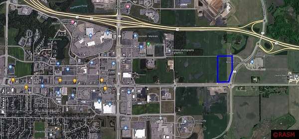 17 Acres of Commercial Land for Sale in Mankato, Minnesota