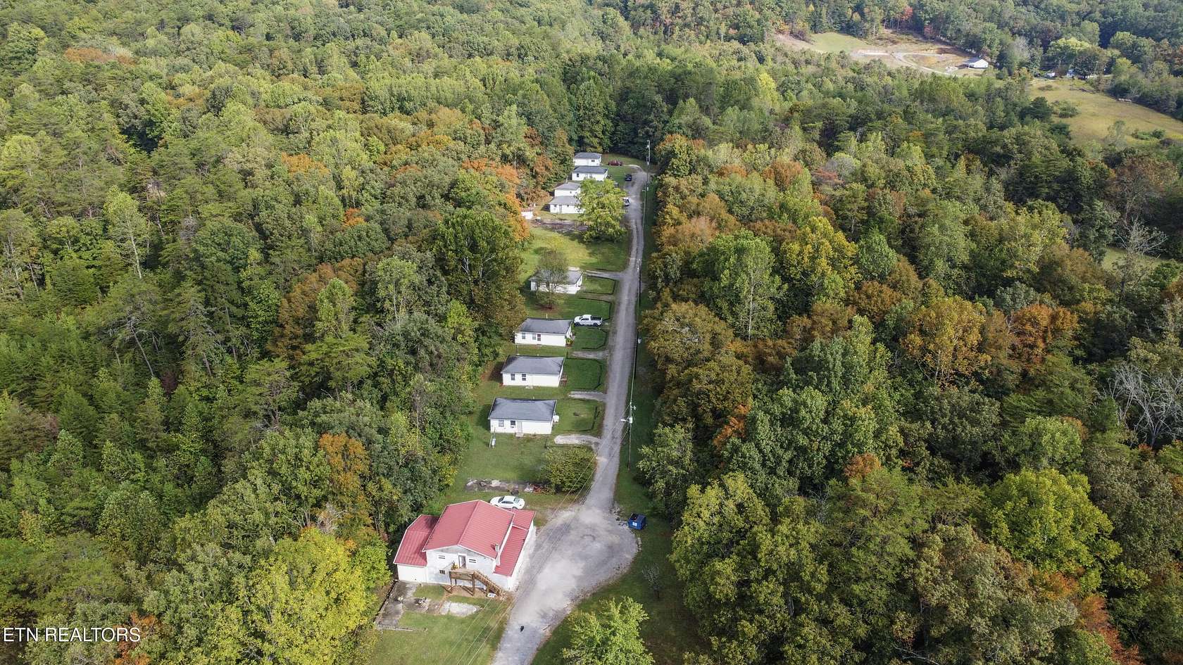 16.2 Acres of Land with Home for Sale in Luttrell, Tennessee