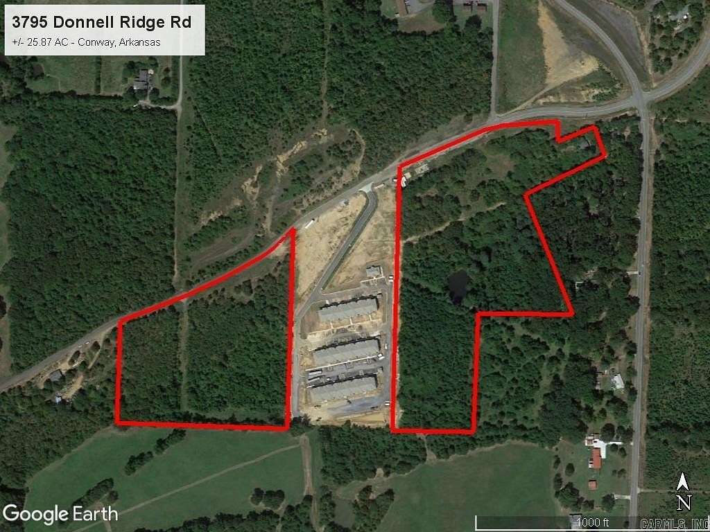 25.9 Acres of Land for Sale in Conway, Arkansas