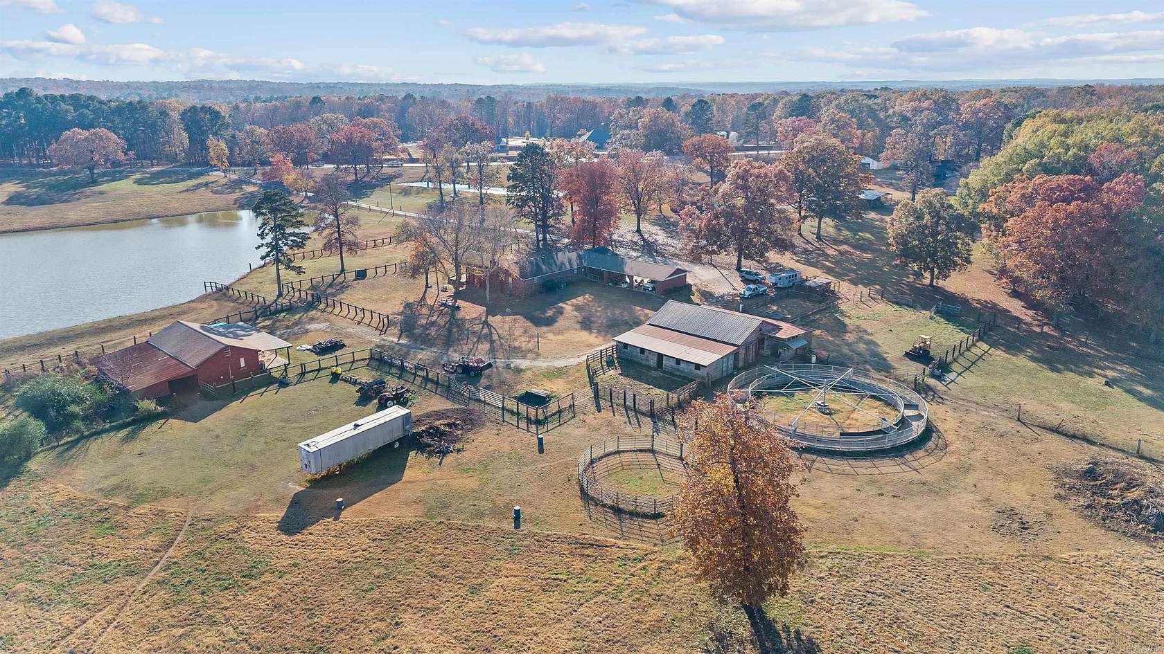 23.4 Acres of Land with Home for Sale in Benton, Arkansas