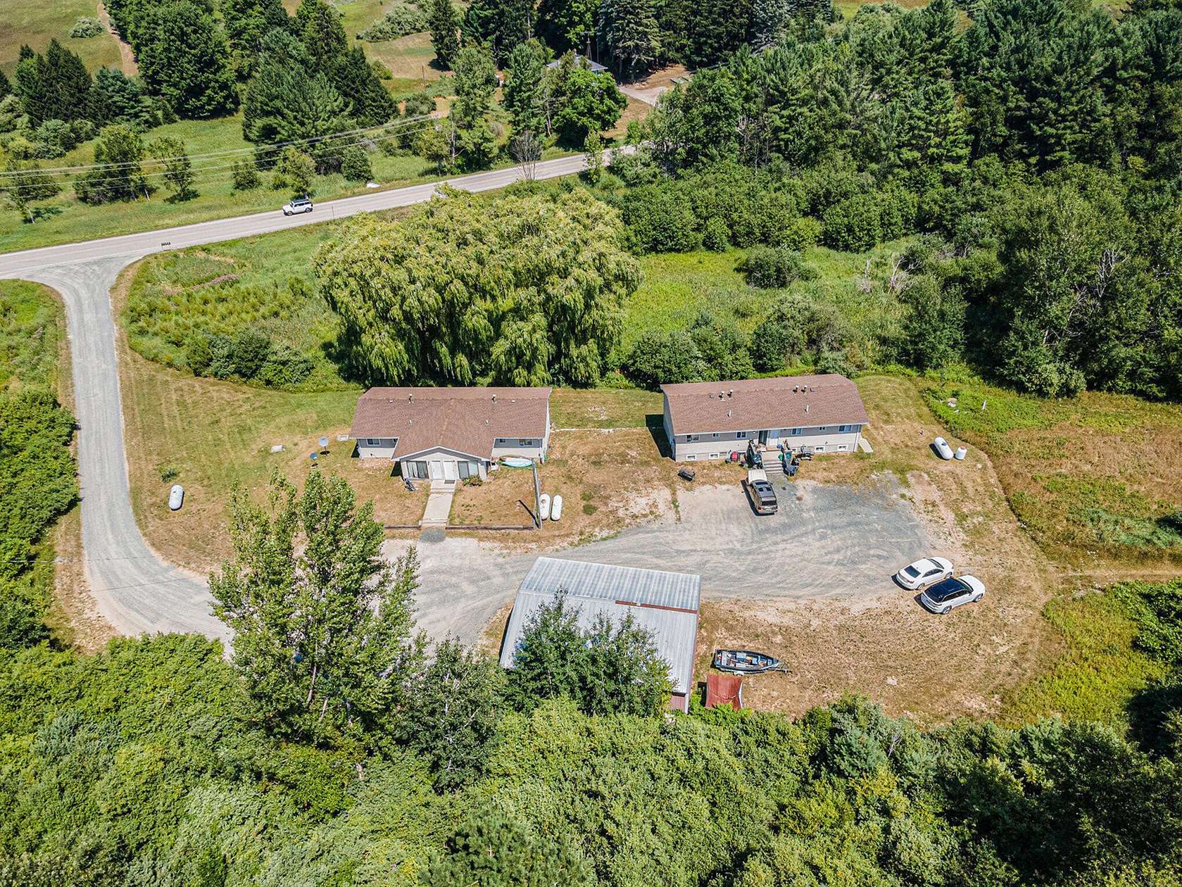 14.5 Acres of Land with Home for Sale in Ludington, Michigan
