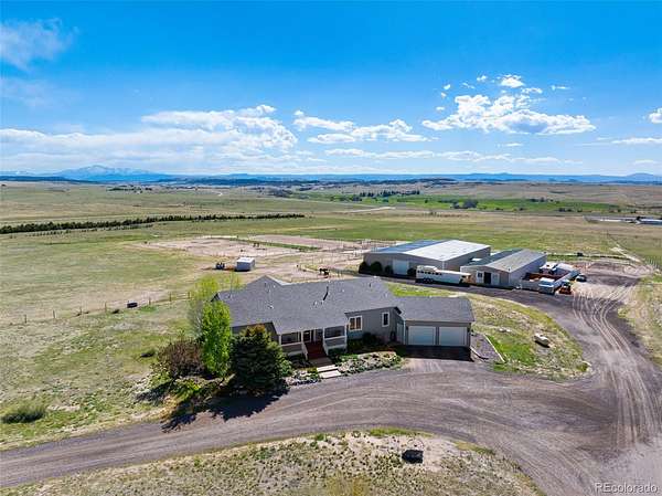 36.6 Acres of Land with Home for Sale in Franktown, Colorado