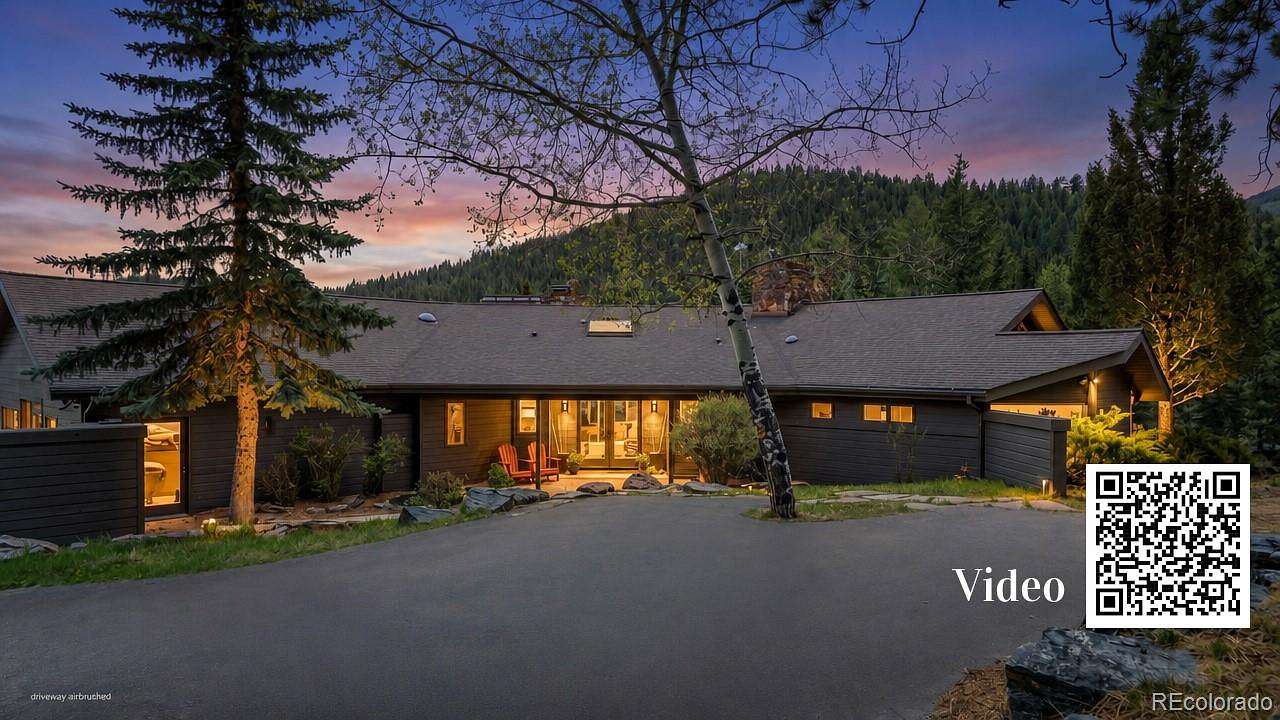 6.4 Acres of Land with Home for Sale in Evergreen, Colorado