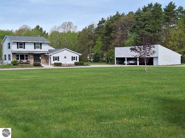 10 Acres of Land with Home for Sale in Buckley, Michigan