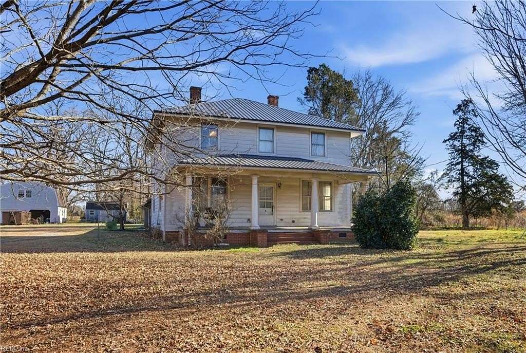 3 Acres of Land with Home for Sale in Courtland, Virginia